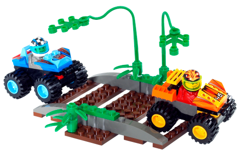 Lego Zero Tornado & Hot Rock