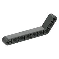 Lego Technic Beam 1 x 9 Bent (7 - 3) Thick / Dark Gray