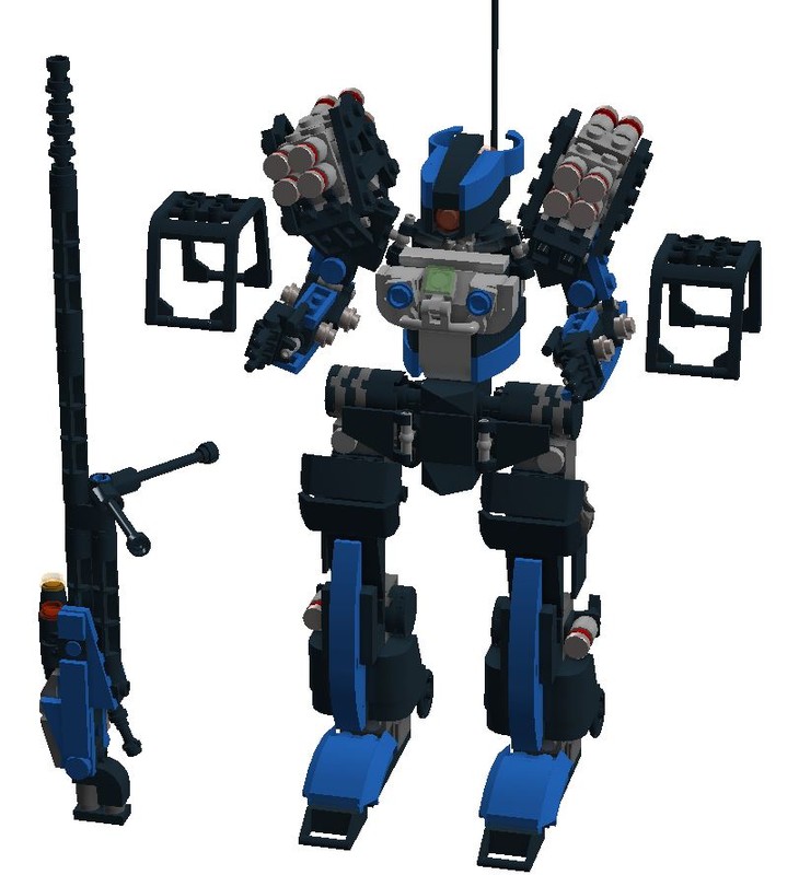 Lego Blue Phantom