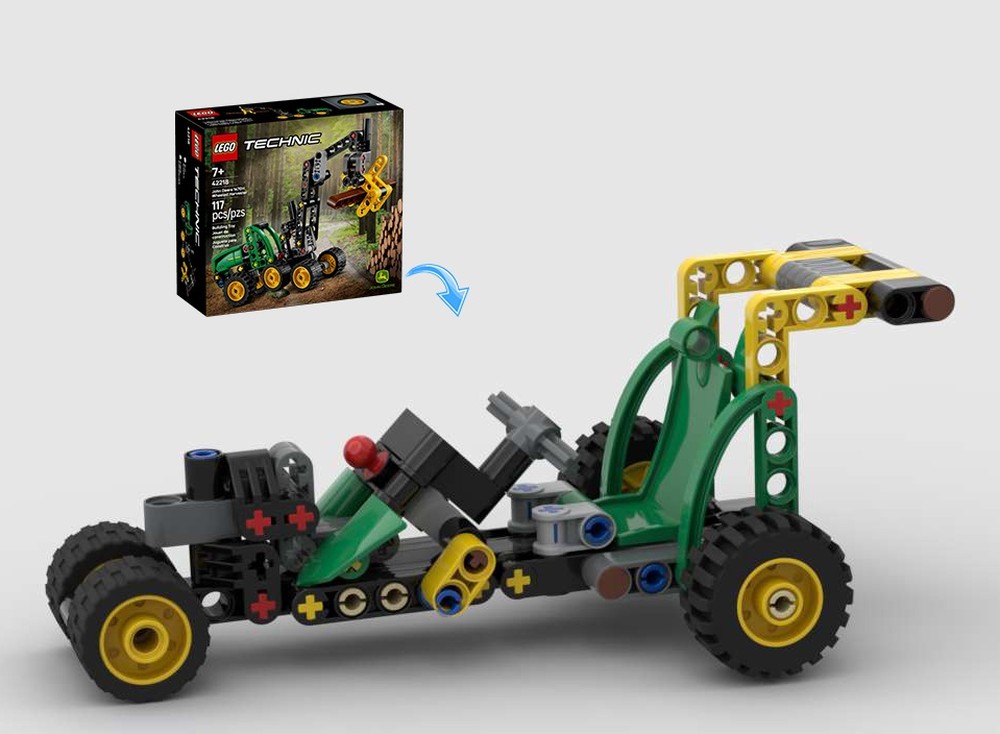 Lego Dragster 42218 Alternate Build