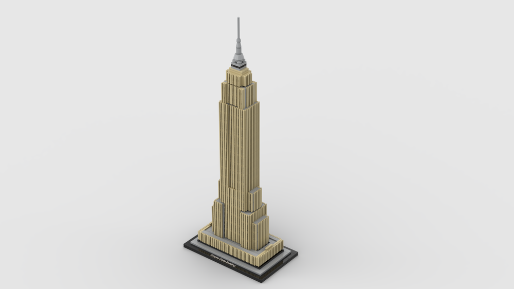 Lego Mid-scale Empire State Building