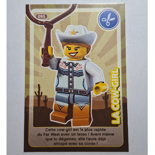 Lego Trading Card for Set TRADINGCARD-12, #095 Print / [No Color/Any Color]