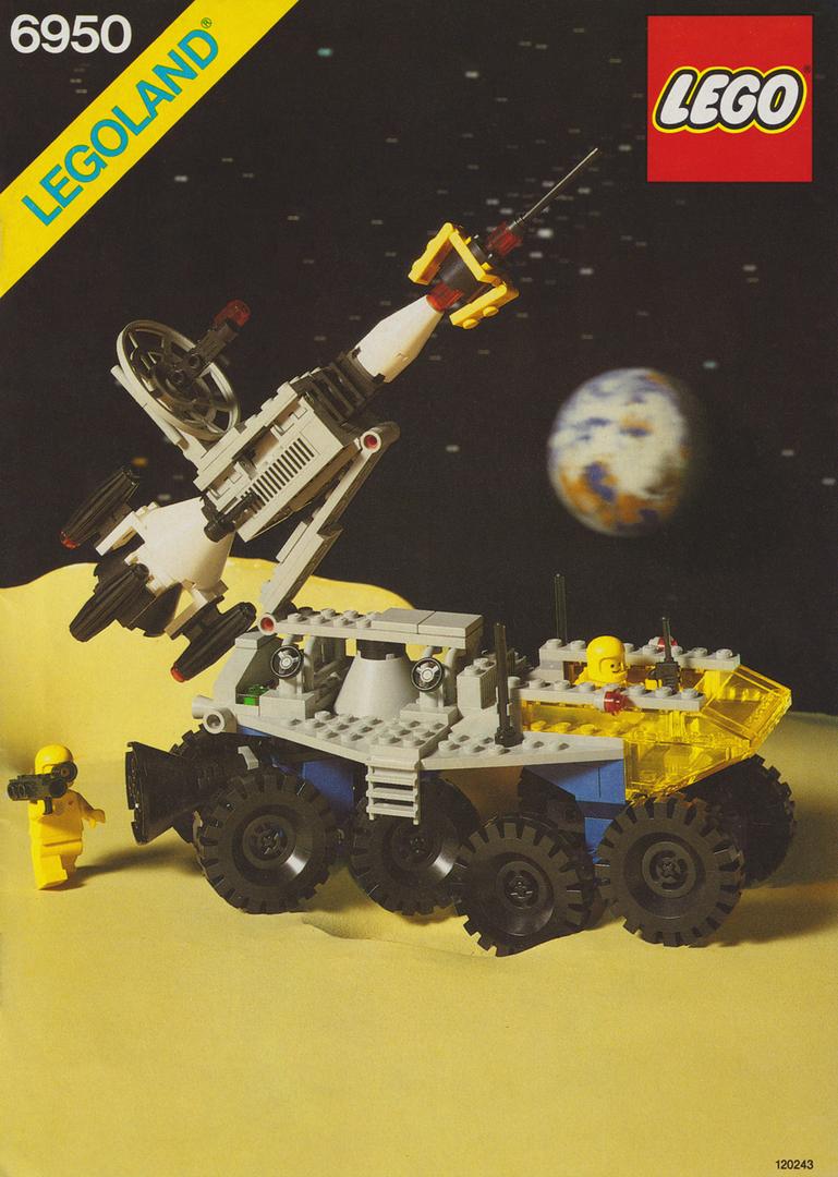 Lego Mobile Rocket Transport