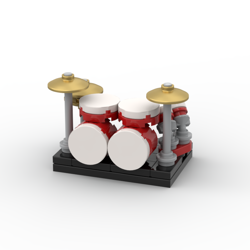 Lego Double Bass Drum Kit