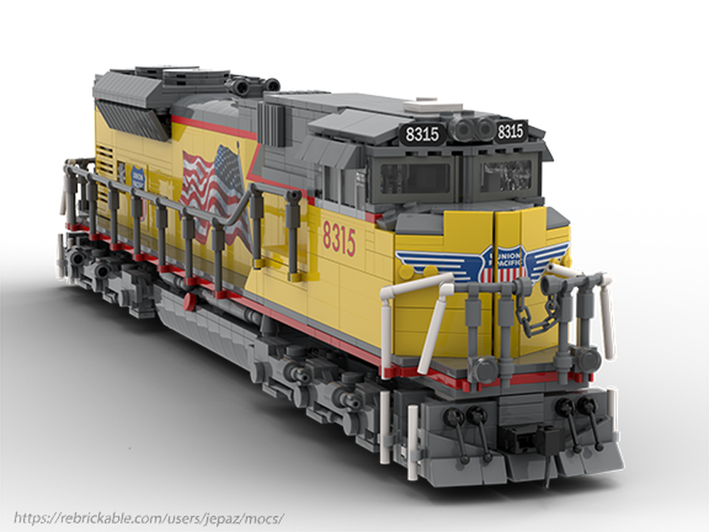 Lego Union Pacific Building America 8315 SD70ACE