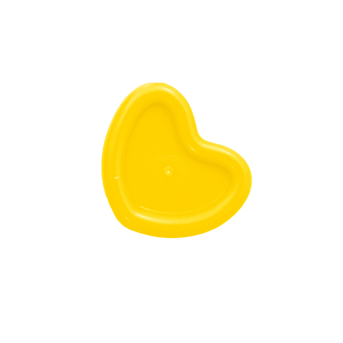 Lego Headwear Accessory Heart on Pin / Yellow