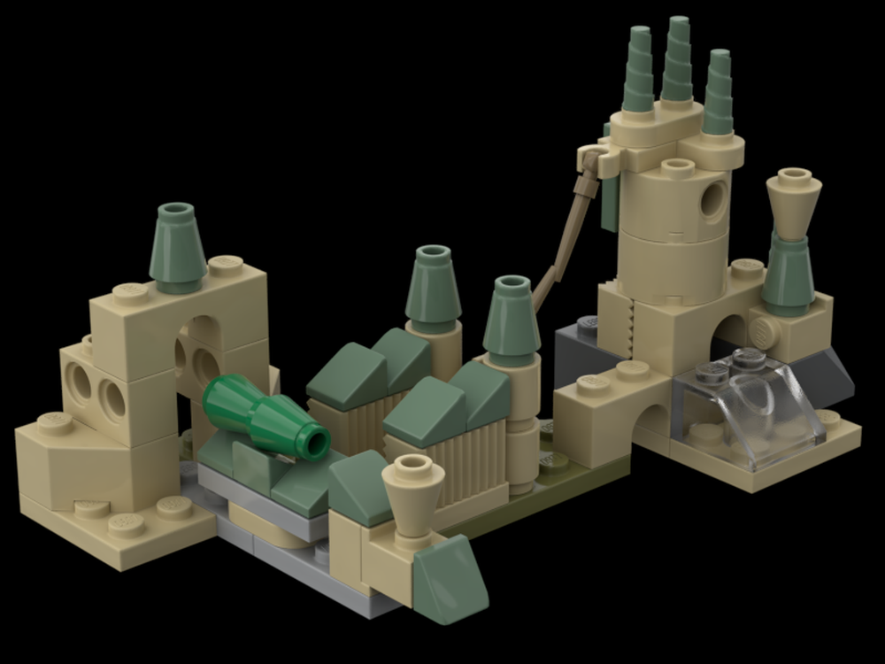 Lego Industrial lightning site