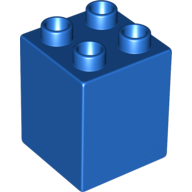 Lego Duplo Brick 2 x 2 x 2 / Blue