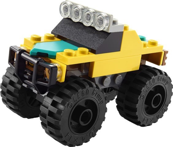 Lego Rock Monster Truck