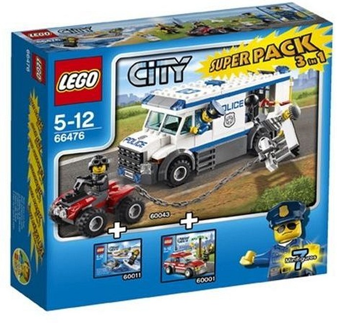 Lego City Super Pack 3 in 1