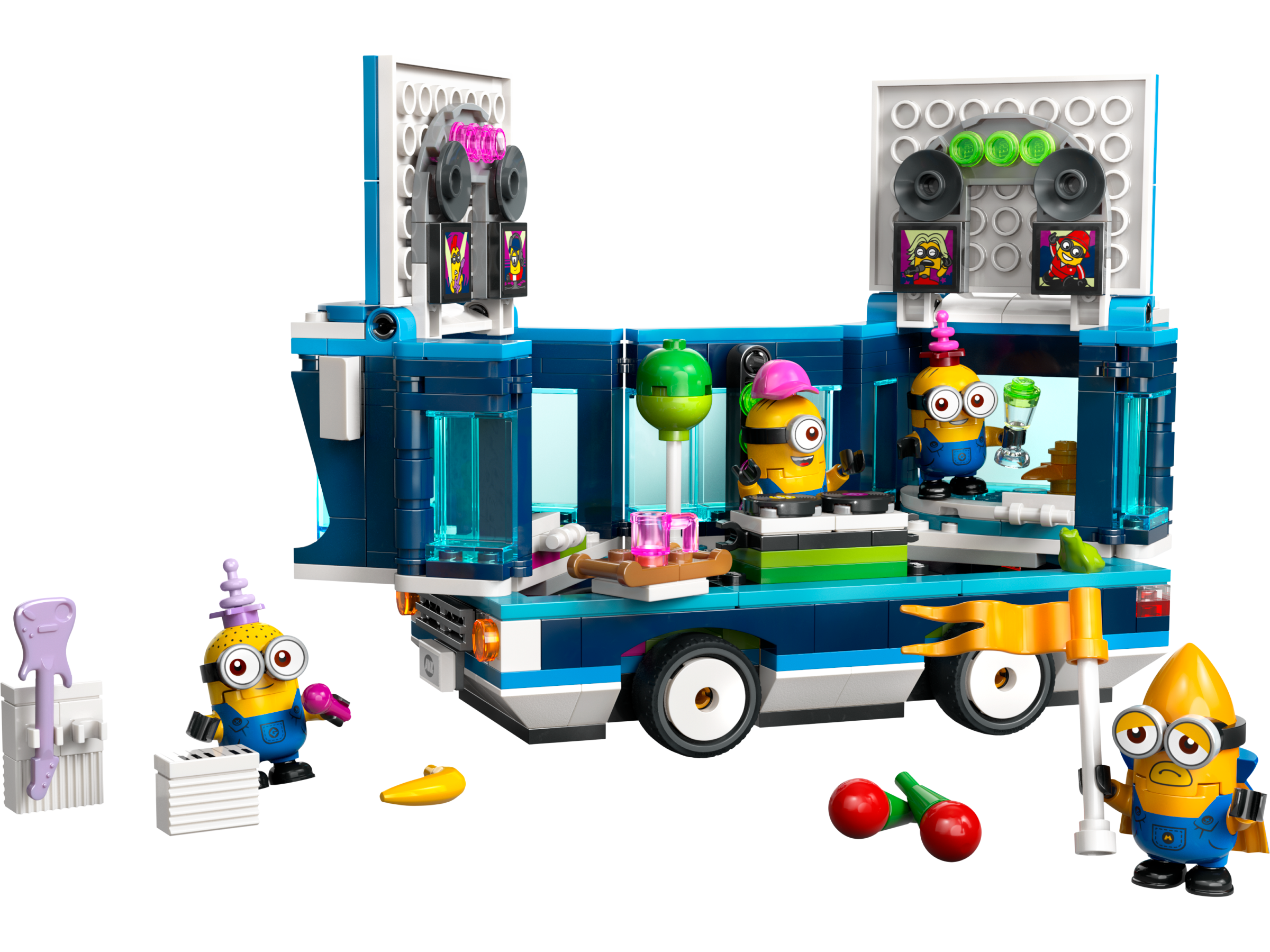 Lego Minions' Music Party Bus