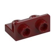 Lego Bracket 1 x 2 - 1 x 2 Inverted / Dark Red