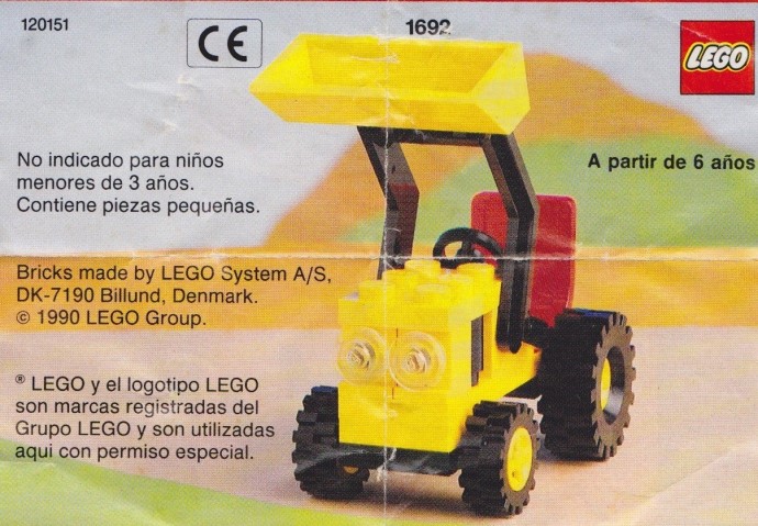 Lego Tractor Loader
