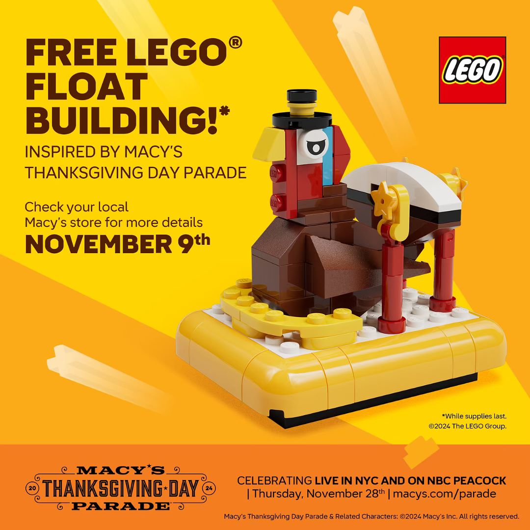 Lego Macy's Thanksgiving Float