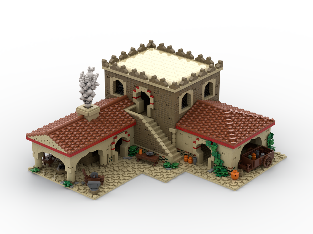 Lego Age of Empires - Blacksmith (Middle Eastern)