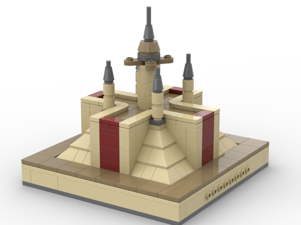 Lego Coruscant Temple