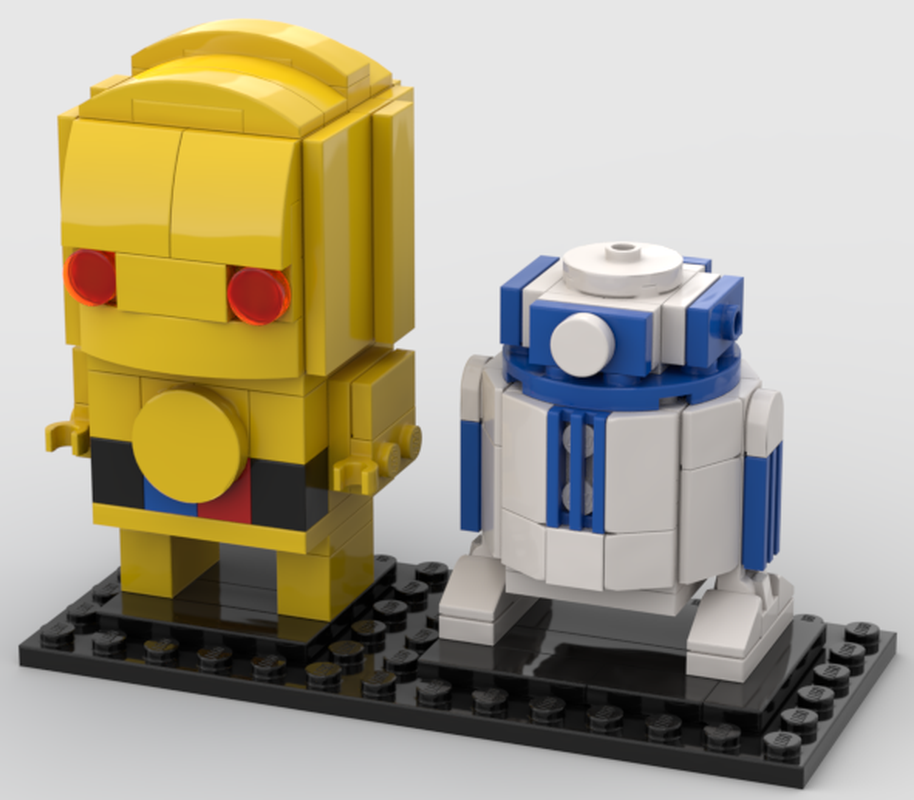 Lego C3PO & R2D2