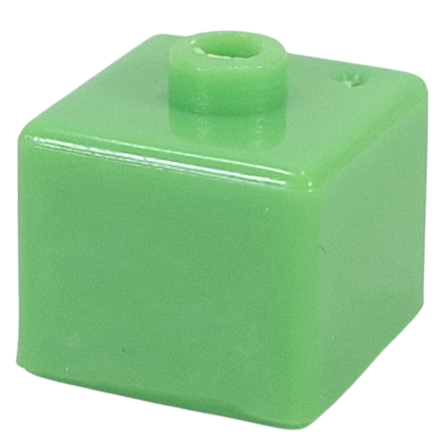 Lego Pen Bead, Square / Bright Green