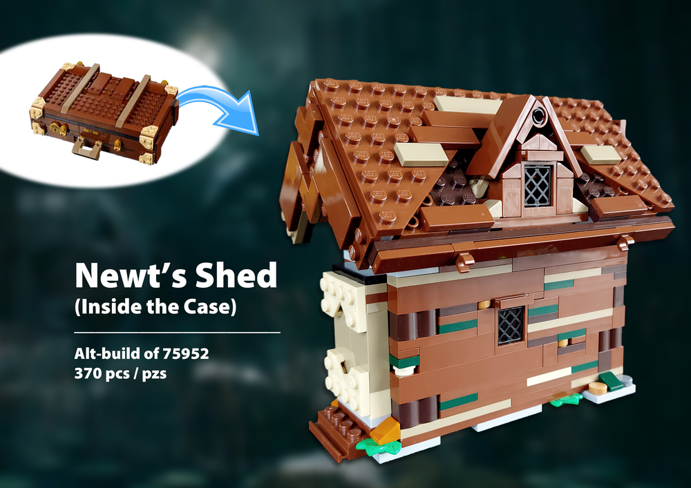 Lego Newt's Shed (Inside the Case)