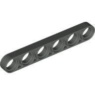 Lego Technic Beam 1 x 6 Thin / Dark Gray