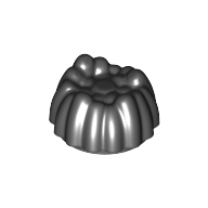 Lego Hair Small Tuft / Black