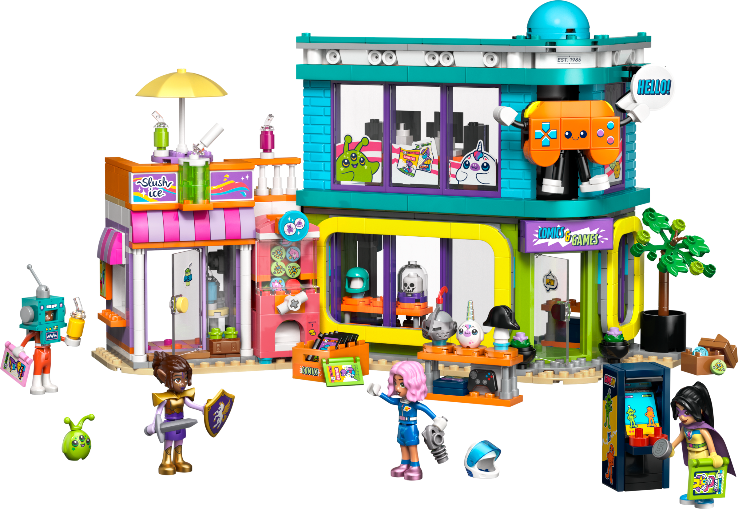Lego Comic Book and Game Store