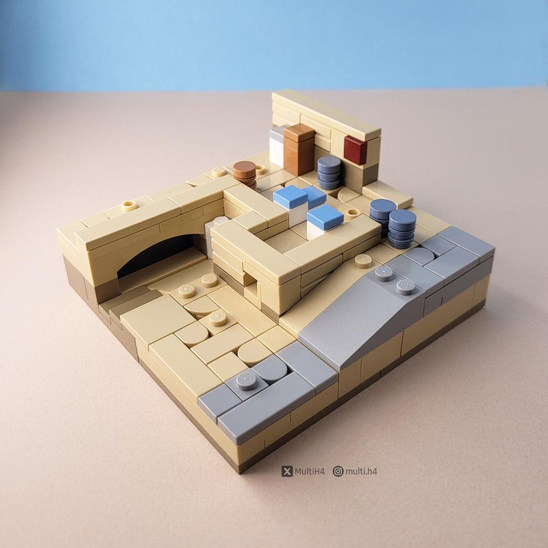 Lego Counter-Strike Dust 2 A-site
