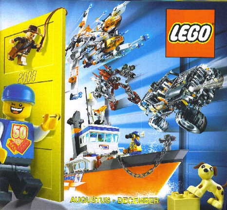 Lego 2008 Large Belgian August - December (454.2088-NL/B)