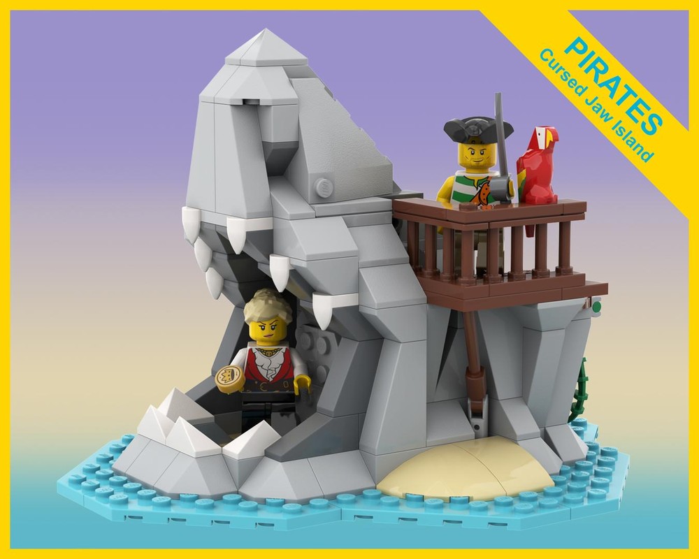Lego Cursed Jaw Island