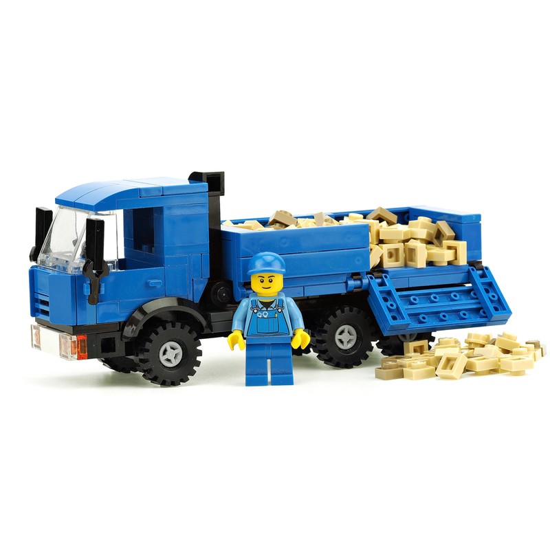 Lego Blue truck "KAMAZ"