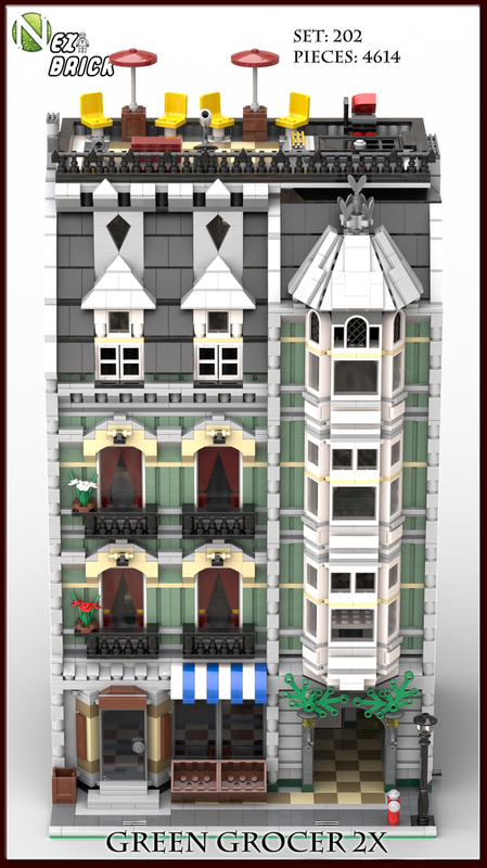 Lego Green Grocer 2x