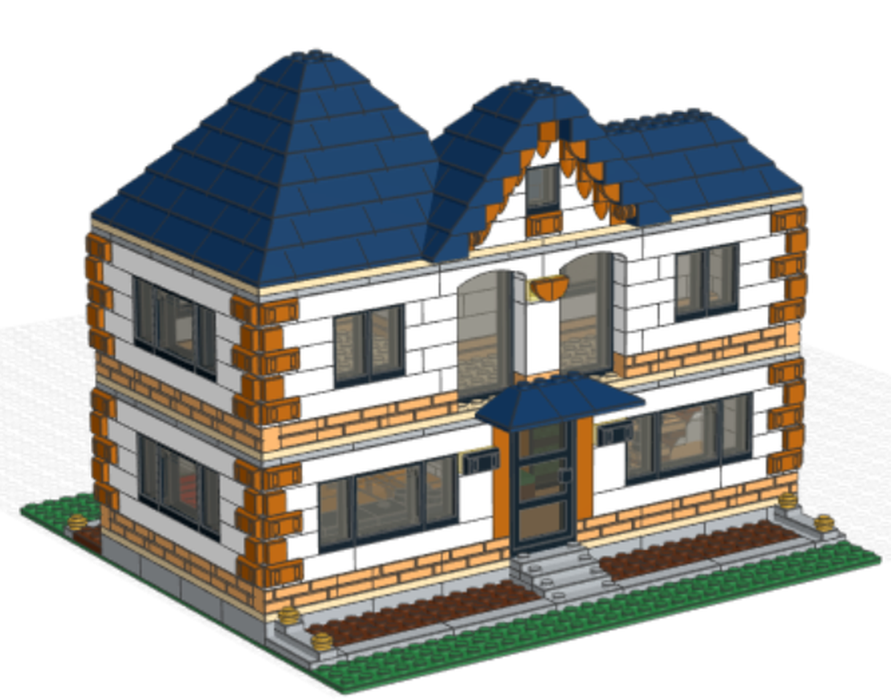 Lego mansion (modular)