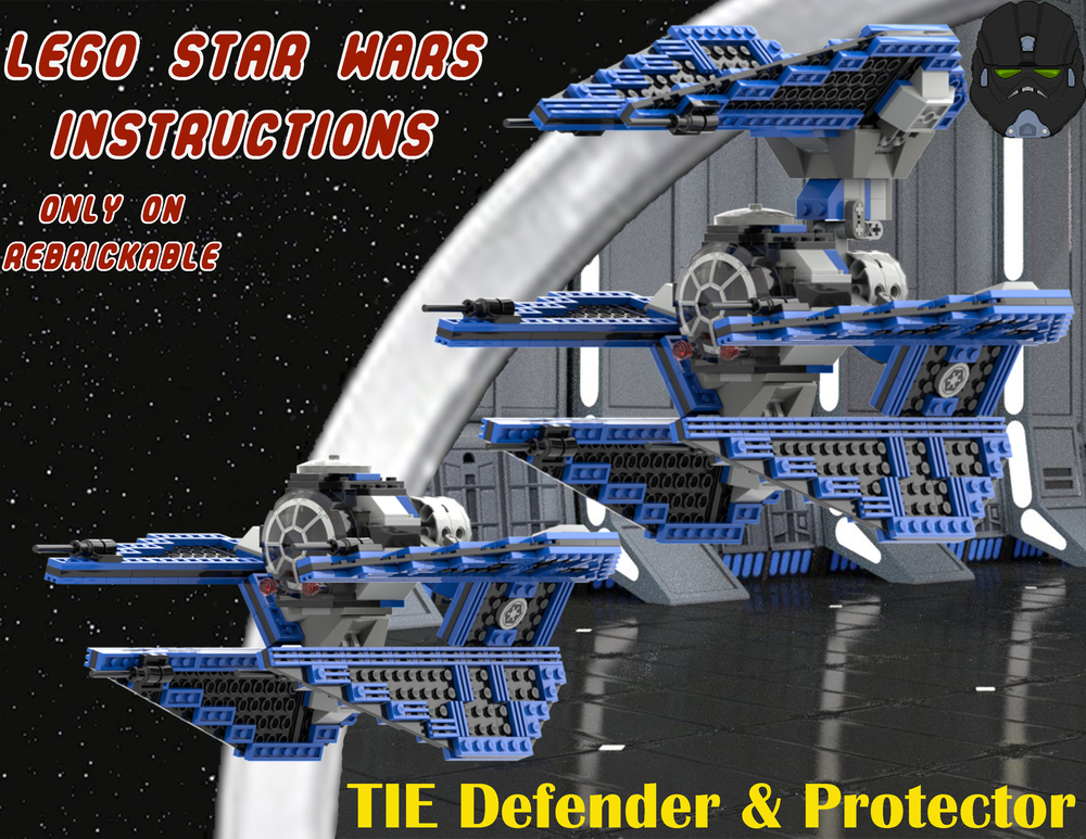 Lego Classic-Style TIE/D Defender & Protector