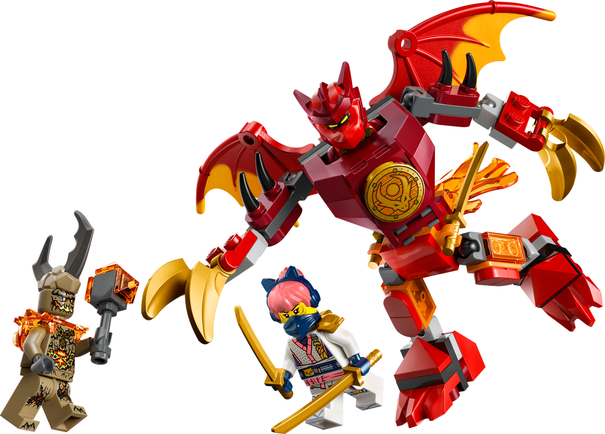 Lego Kai's Dragon Mech Battle Pack