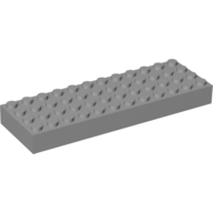 Lego Brick 4 x 12 / Light Bluish Gray