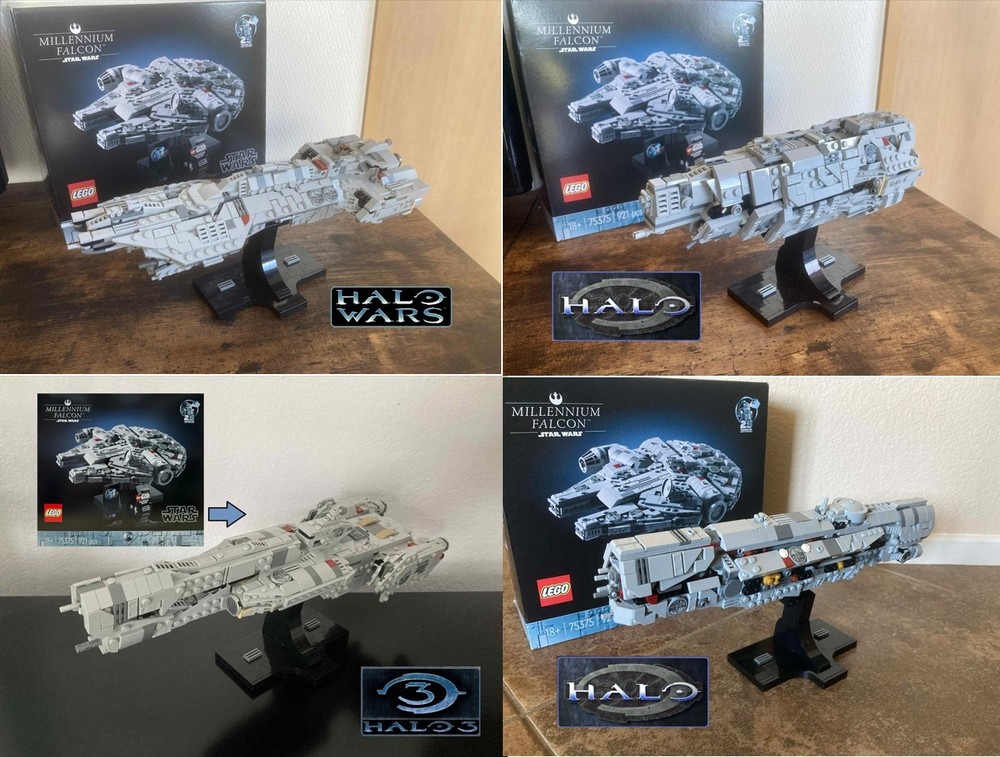 Lego Halo Ships 4 Pack!