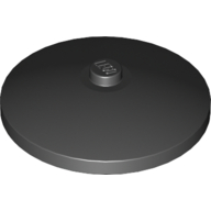 Lego Dish 4 x 4 Inverted [Radar] / Black