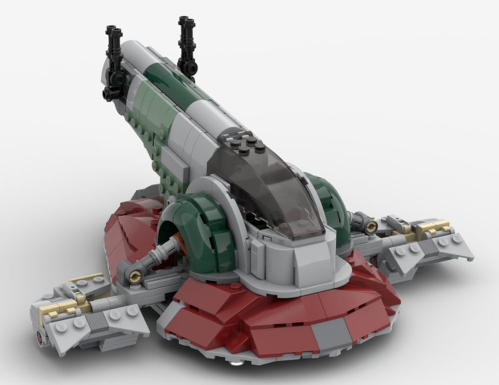Lego Boba's Slave I (75312 Modification)
