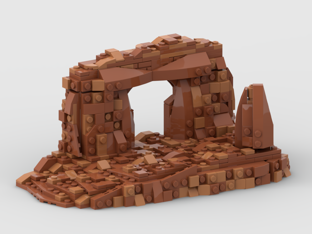 Lego Geonosis Medium landscape MOC