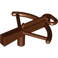 Lego Weapon Crossbow and Bolt / Reddish Brown
