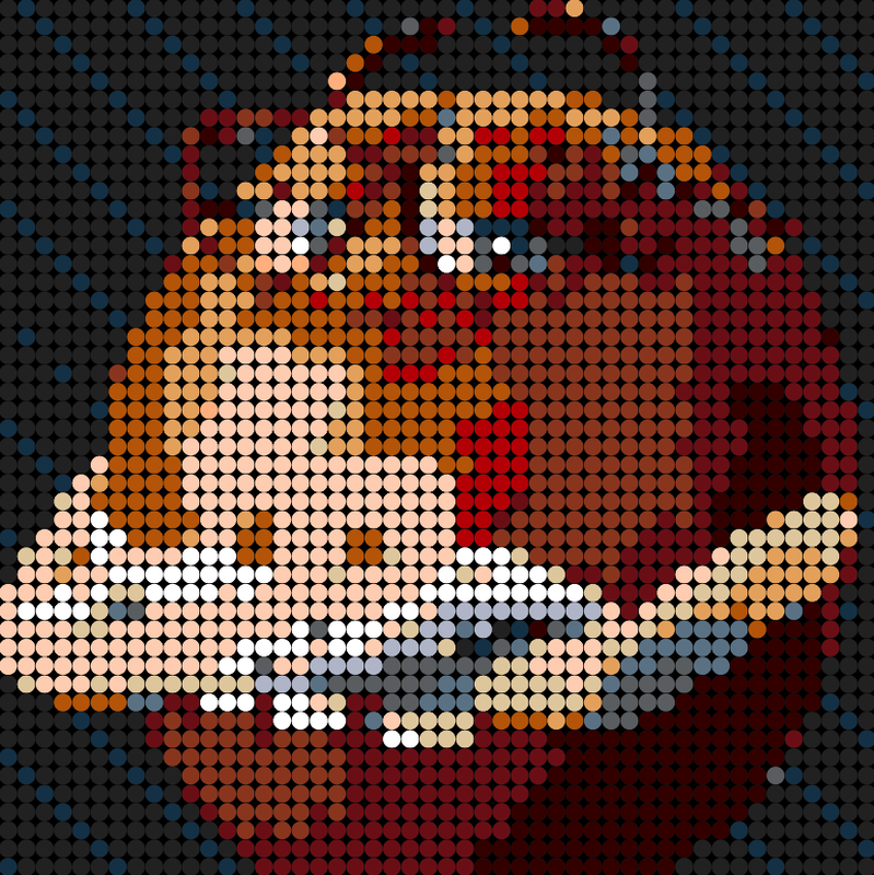 Lego Brown M&M