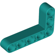 Lego Technic Beam 3 x 5 L-Shape Thick / Dark Turquoise