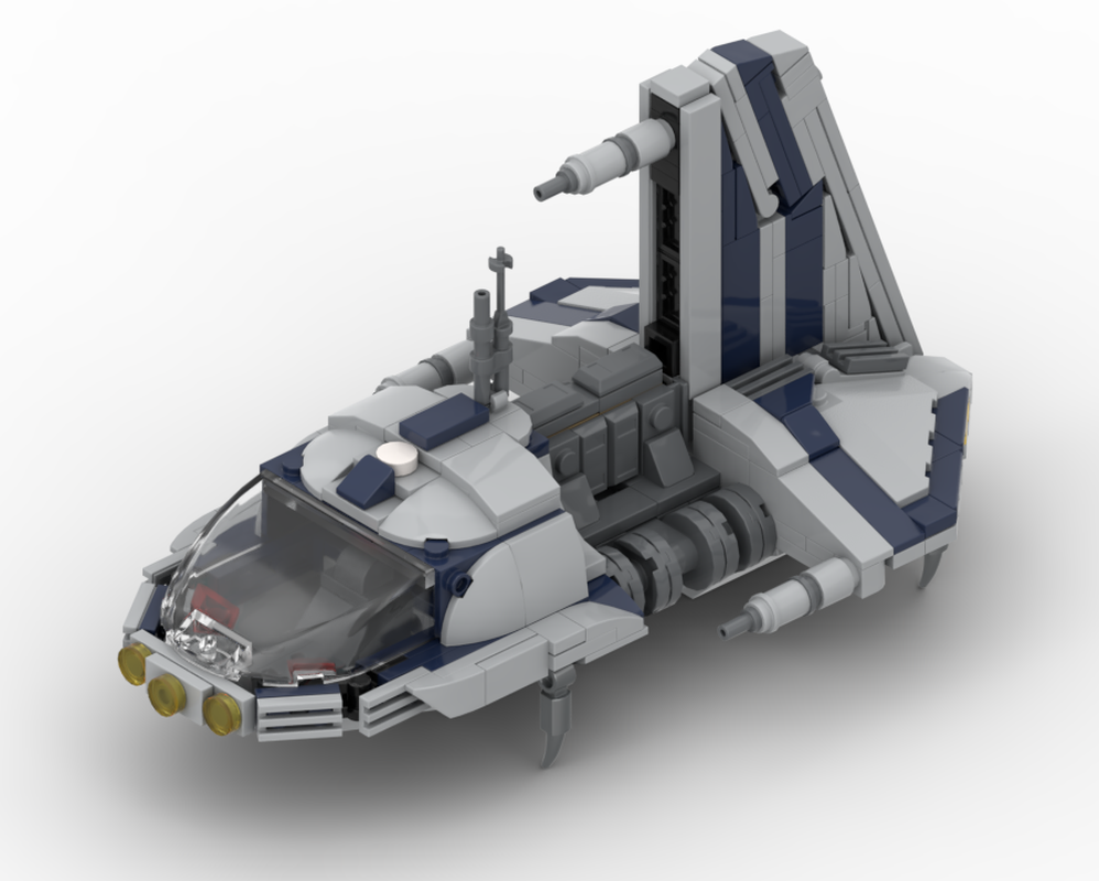 Lego Armed Sheathipede Transport / Type B Shuttle (Separatist)