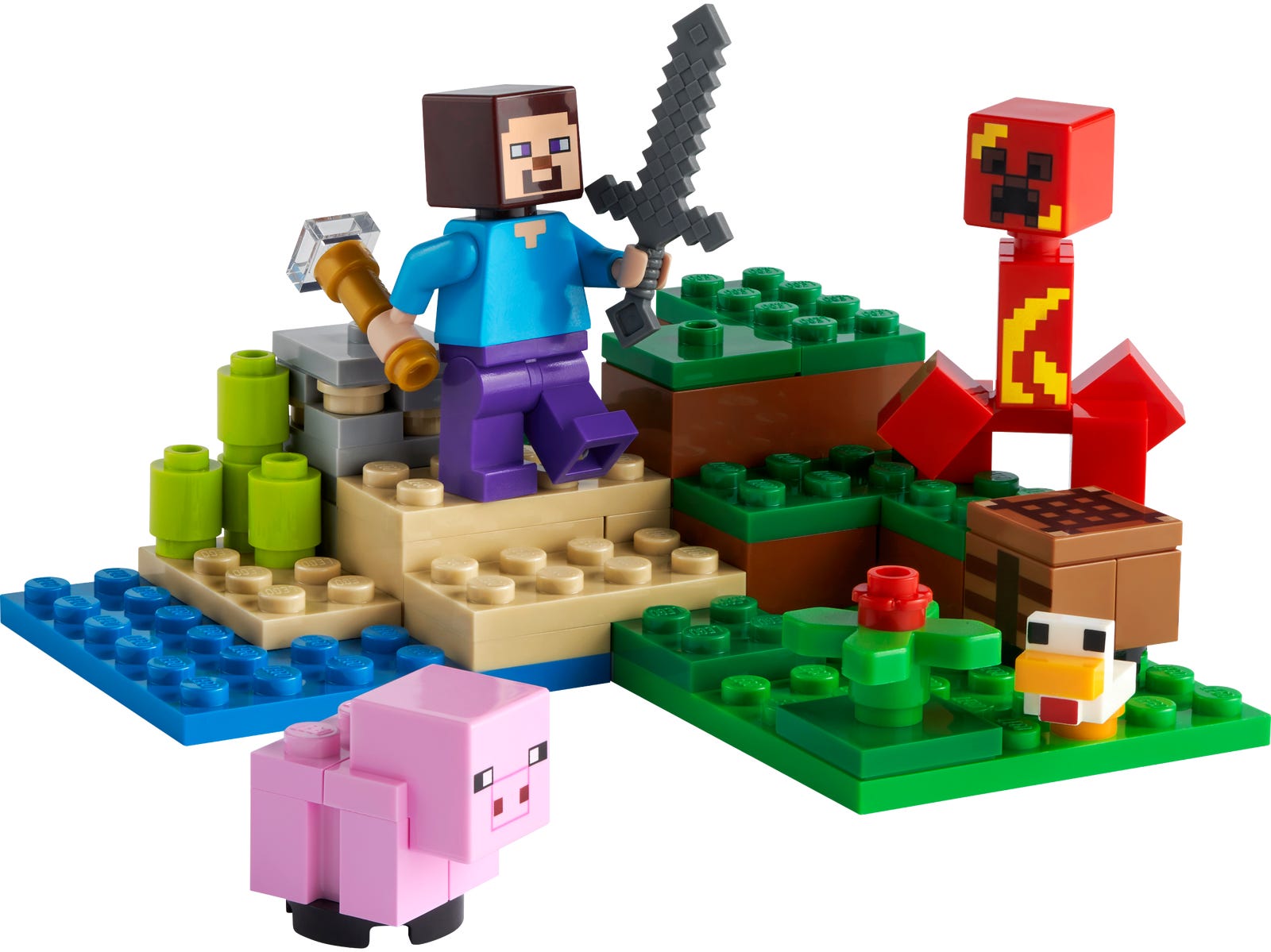 Lego The Creeper Ambush