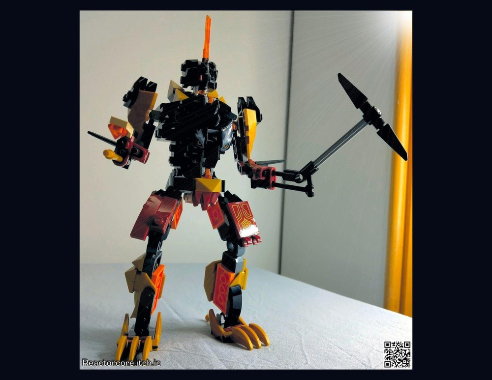 Lego 71790 Highwalker Mech Mining Worker Variant