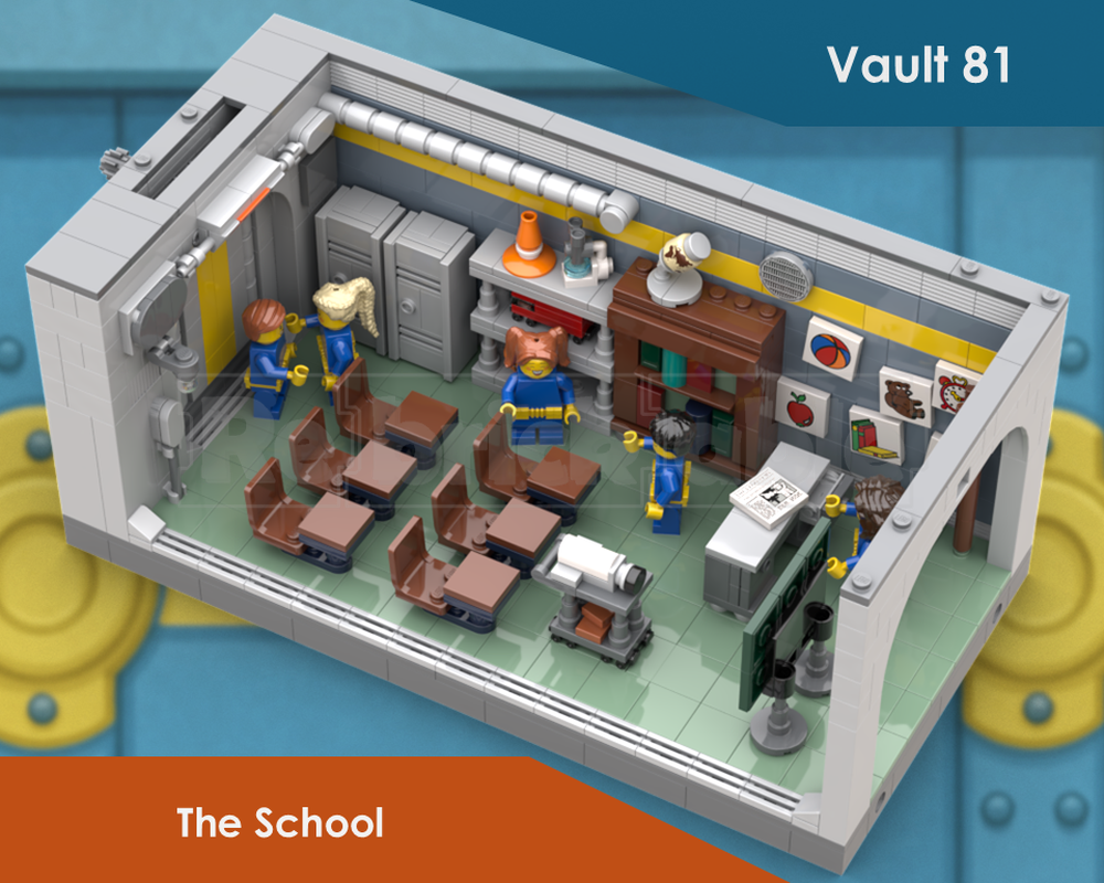 Lego Fallout 4 - Vault 81 School
