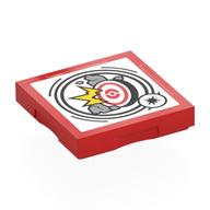 Lego Tile Special 2 x 2 with SMART Tag with Rocks and Hit Target Print