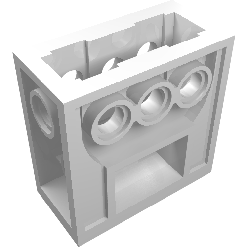 Lego Technic Gearbox 2 x 4 x 3 1/3 / White