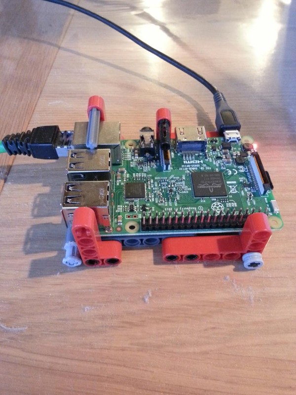 Lego Raspberry Pi Holder