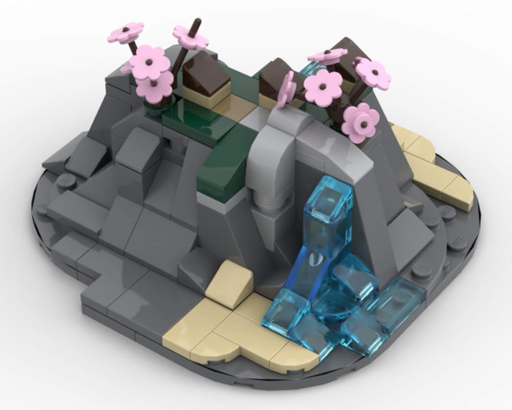 Lego Mini Mountain Top Village